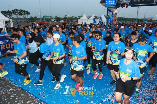 Race photo from ISOPlus Run 2024 Jakarta