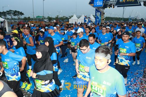 Race photo from ISOPlus Run 2024 Jakarta