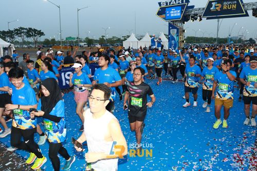 Race photo from ISOPlus Run 2024 Jakarta