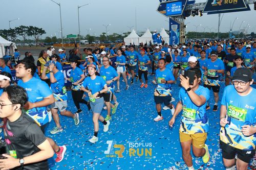 Race photo from ISOPlus Run 2024 Jakarta