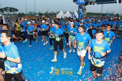 Race photo from ISOPlus Run 2024 Jakarta