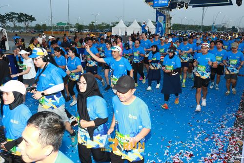 Race photo from ISOPlus Run 2024 Jakarta