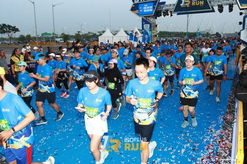 Race photo from ISOPlus Run 2024 Jakarta