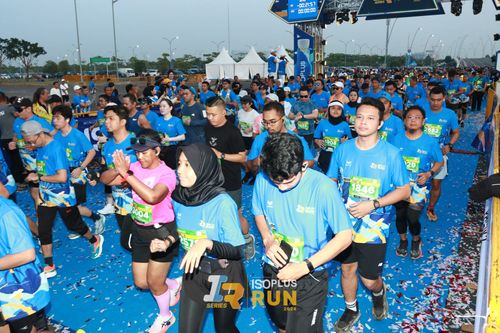 Race photo from ISOPlus Run 2024 Jakarta