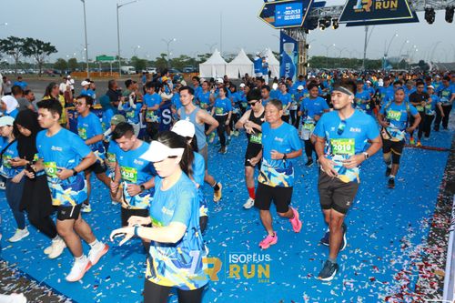 Race photo from ISOPlus Run 2024 Jakarta