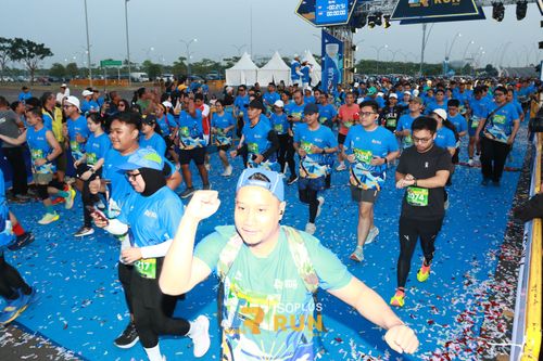 Race photo from ISOPlus Run 2024 Jakarta