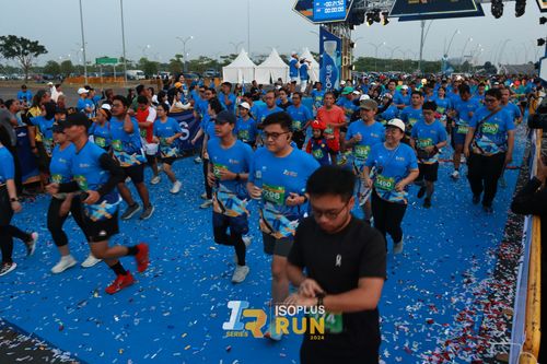 Race photo from ISOPlus Run 2024 Jakarta