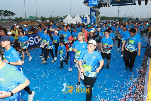 Race photo from ISOPlus Run 2024 Jakarta