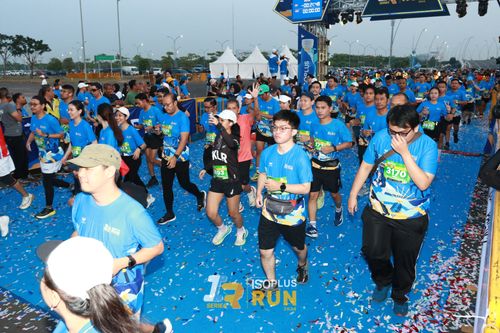 Race photo from ISOPlus Run 2024 Jakarta