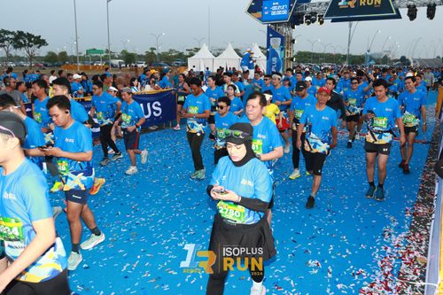 Race photo from ISOPlus Run 2024 Jakarta