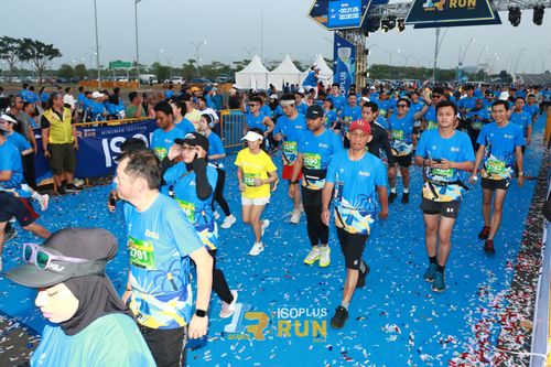 Race photo from ISOPlus Run 2024 Jakarta