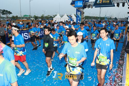 Race photo from ISOPlus Run 2024 Jakarta