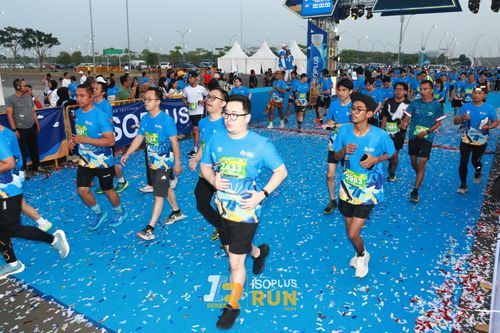 Race photo from ISOPlus Run 2024 Jakarta