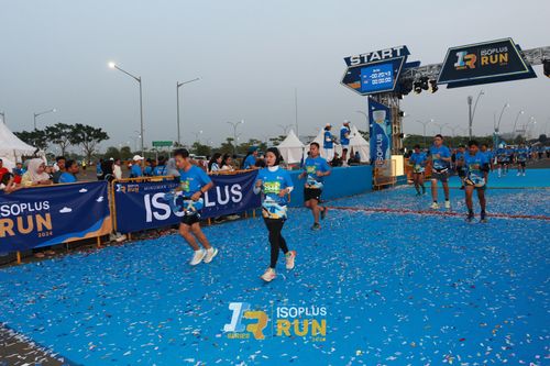 Race photo from ISOPlus Run 2024 Jakarta