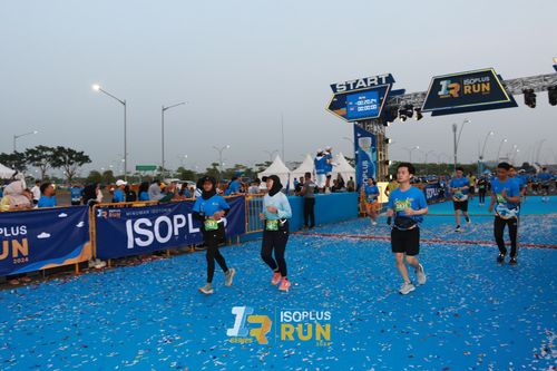 Race photo from ISOPlus Run 2024 Jakarta