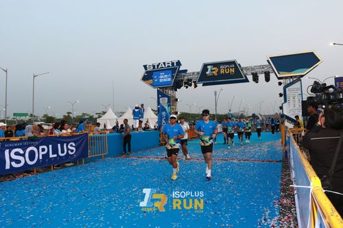 Race photo from ISOPlus Run 2024 Jakarta