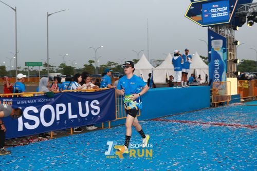 Race photo from ISOPlus Run 2024 Jakarta