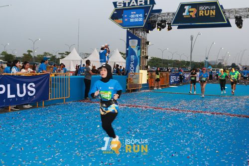 Race photo from ISOPlus Run 2024 Jakarta