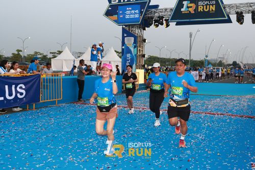 Race photo from ISOPlus Run 2024 Jakarta
