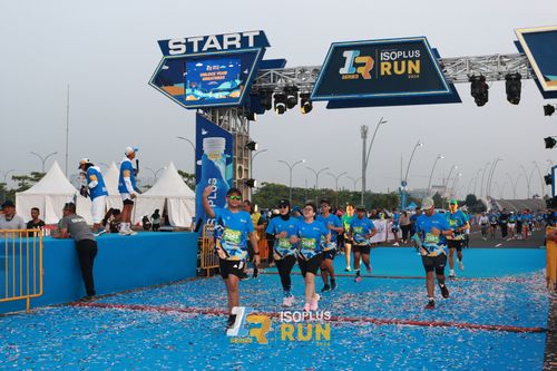 Race photo from ISOPlus Run 2024 Jakarta