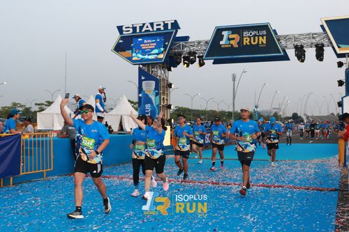 Race photo from ISOPlus Run 2024 Jakarta