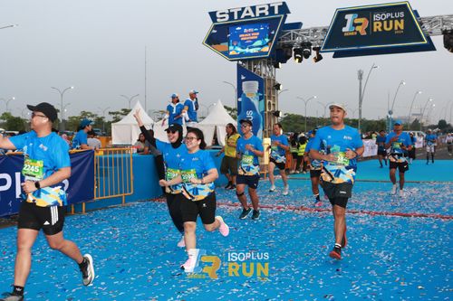 Race photo from ISOPlus Run 2024 Jakarta