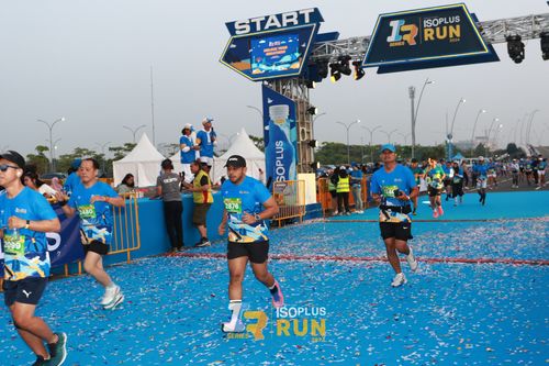 Race photo from ISOPlus Run 2024 Jakarta