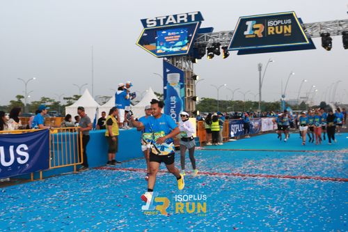 Race photo from ISOPlus Run 2024 Jakarta
