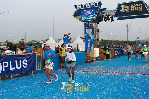 Race photo from ISOPlus Run 2024 Jakarta