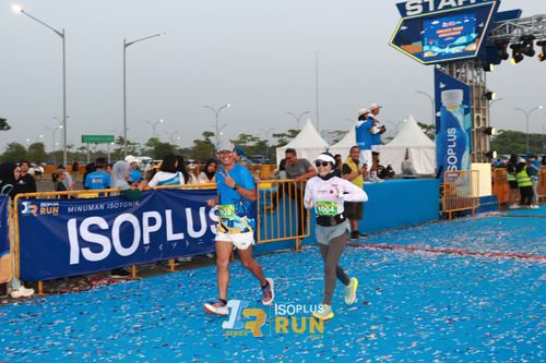 Race photo from ISOPlus Run 2024 Jakarta
