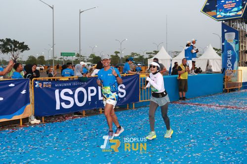Race photo from ISOPlus Run 2024 Jakarta