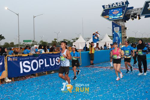 Race photo from ISOPlus Run 2024 Jakarta