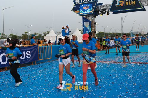 Race photo from ISOPlus Run 2024 Jakarta