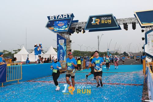 Race photo from ISOPlus Run 2024 Jakarta