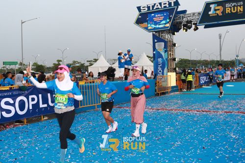 Race photo from ISOPlus Run 2024 Jakarta