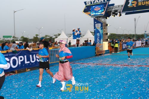 Race photo from ISOPlus Run 2024 Jakarta