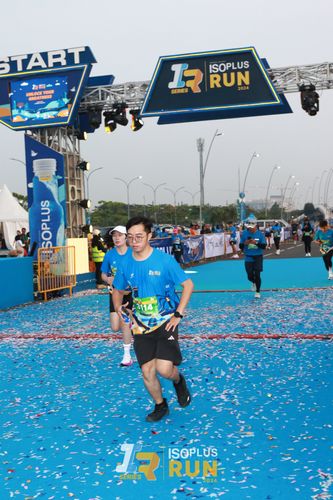 Race photo from ISOPlus Run 2024 Jakarta