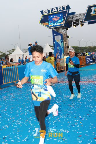 Race photo from ISOPlus Run 2024 Jakarta