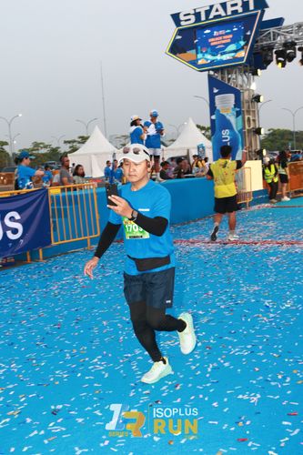 Race photo from ISOPlus Run 2024 Jakarta