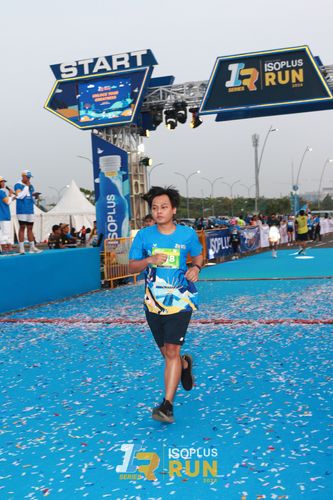 Race photo from ISOPlus Run 2024 Jakarta