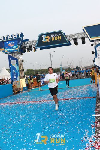 Race photo from ISOPlus Run 2024 Jakarta
