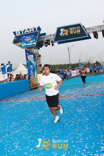 Race photo from ISOPlus Run 2024 Jakarta