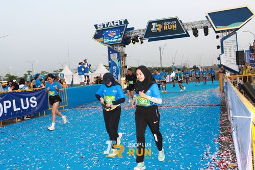 Race photo from ISOPlus Run 2024 Jakarta