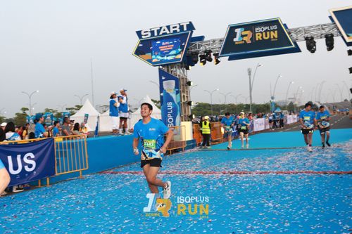 Race photo from ISOPlus Run 2024 Jakarta
