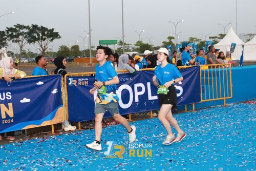 Race photo from ISOPlus Run 2024 Jakarta