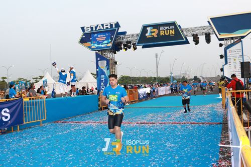 Race photo from ISOPlus Run 2024 Jakarta