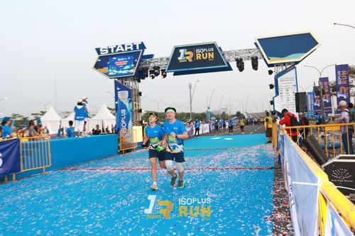 Race photo from ISOPlus Run 2024 Jakarta