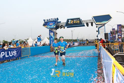 Race photo from ISOPlus Run 2024 Jakarta