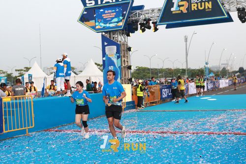 Race photo from ISOPlus Run 2024 Jakarta
