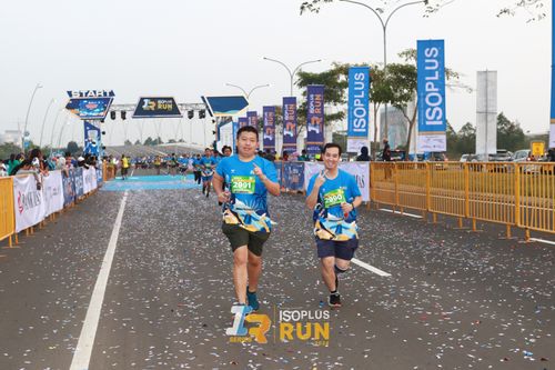 Race photo from ISOPlus Run 2024 Jakarta